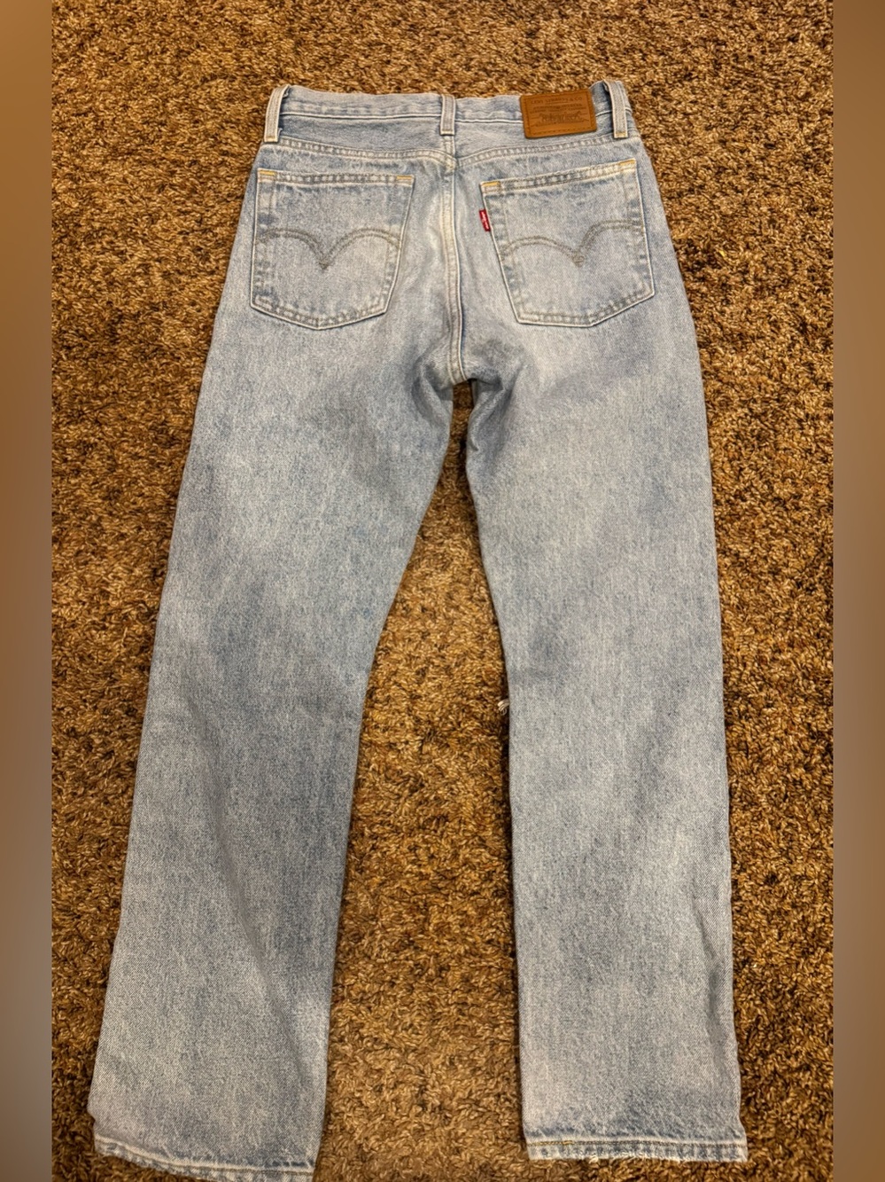 Levi's Light Wash Straight Leg Women's Jeans